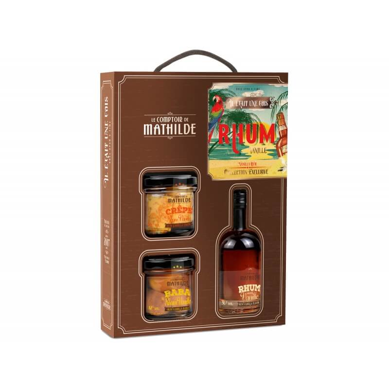 Coffret découverte Il était une fois : rhum vanille