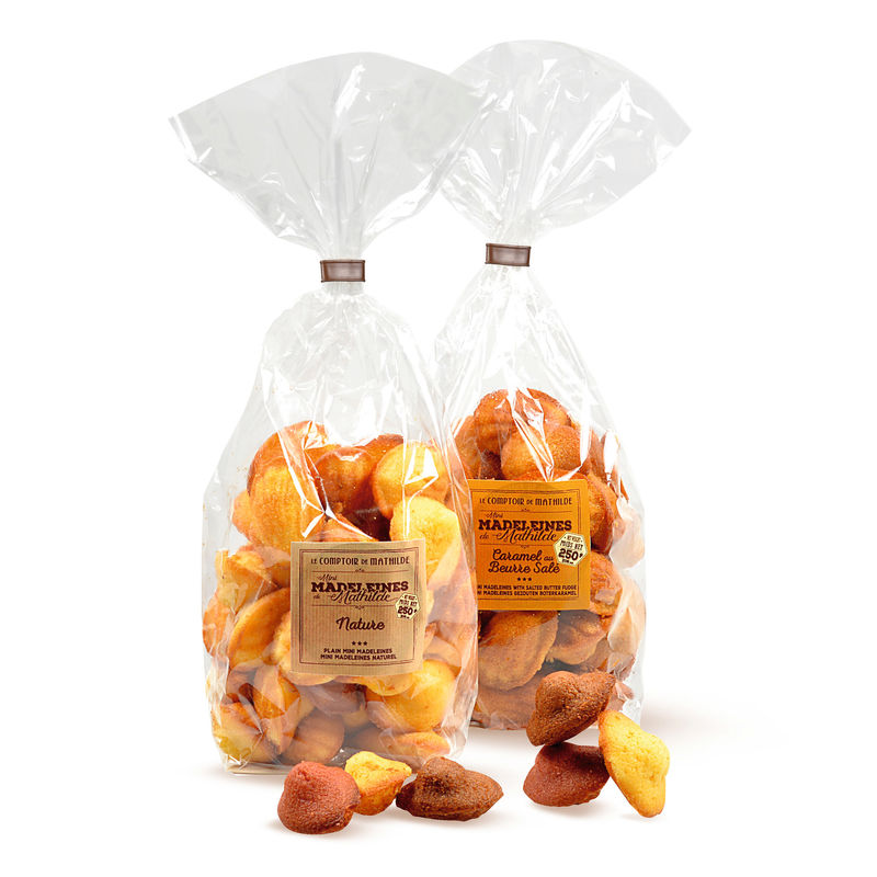 Mini madeleines nature 250G Le Comptoir De Mathilde chocolaterie