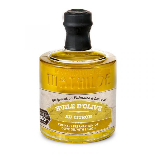 Préparation Culinaire à Base d'Huile d'Olive au Citron 250ML