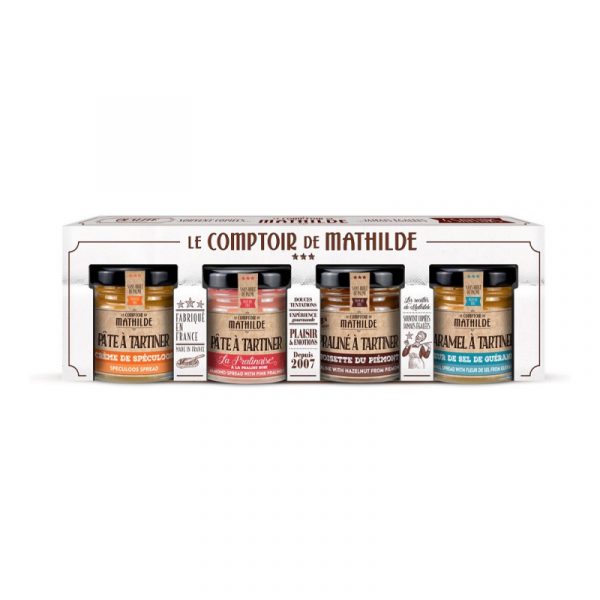 Coffret les Mathildettes 4 x 30g - Pâte à Tartiner