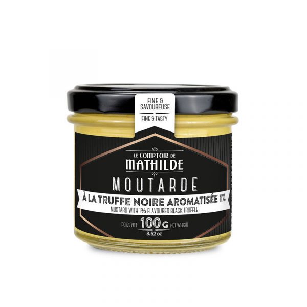 Moutarde à la truffe noire aromatisée 1% 100G