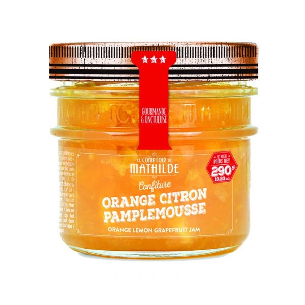 Orange, Citron, Pamplemousse - Confiture 290G