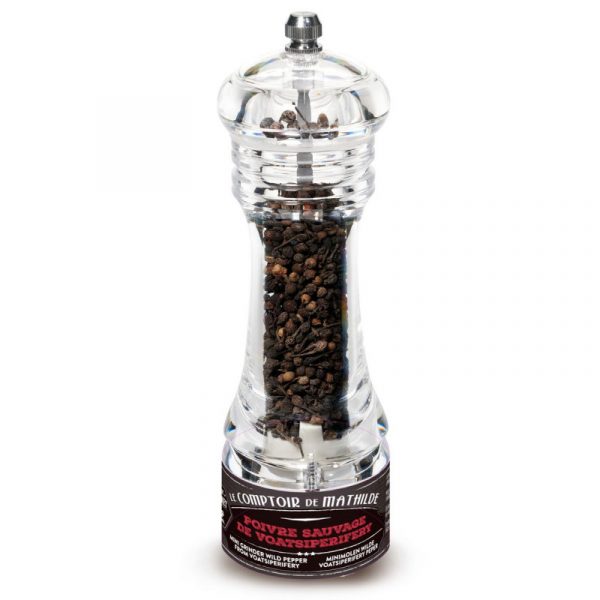 Poivre Sauvage de Voatsiperifery (Madagascar) - Mini Moulin 15G