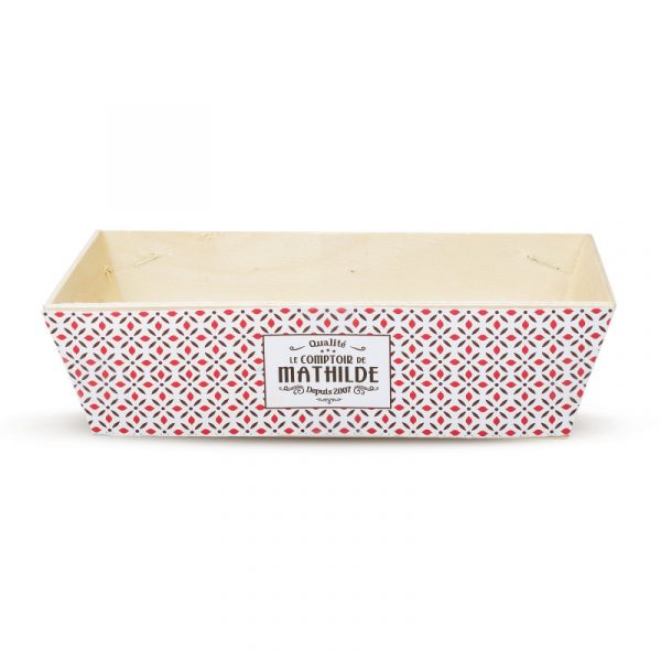 Panier rectangle LOVE petit modèle