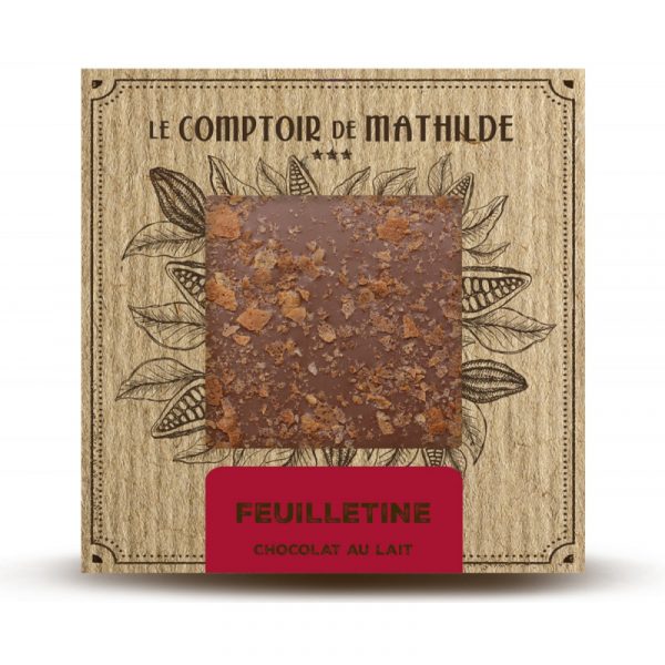 Tablette Feuilletine - Chocolat au lait 80G
