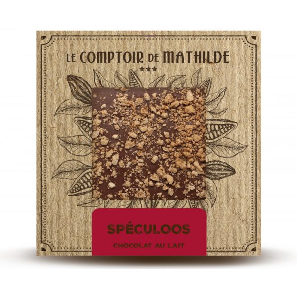 Tablette Spéculoos - Chocolat lait 80G