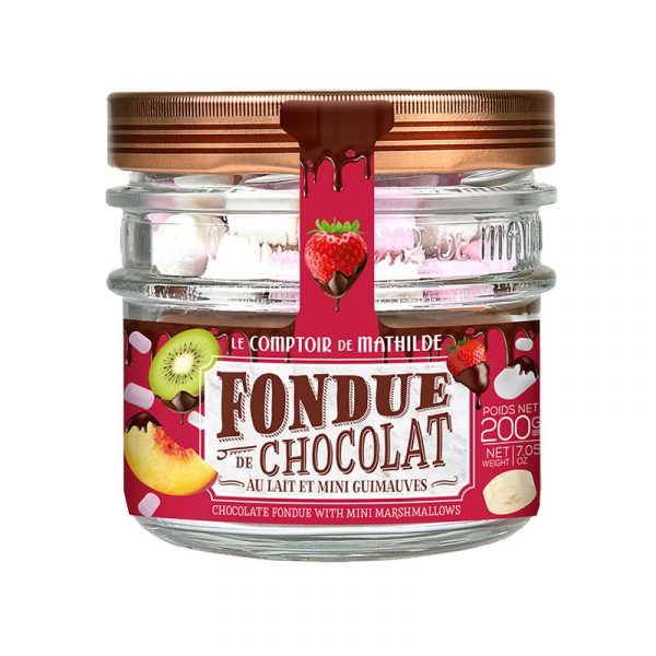 FONDUE AU CHOCOLAT AU LAIT 200G