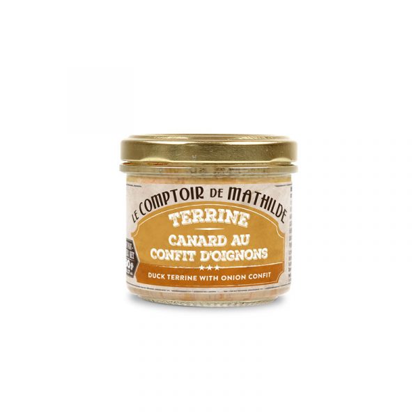 Terrine de canard au confit d’oignons - 90g