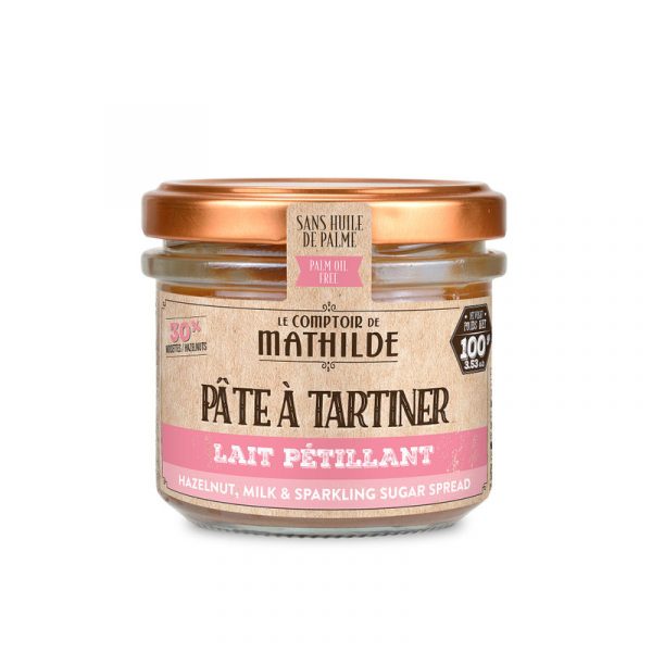 Lait Noisette Pétillant - Pâte à Tartiner 100G