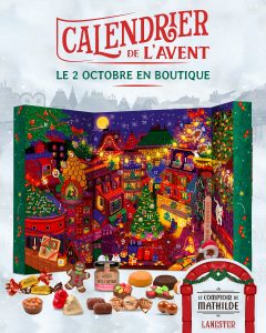 Calendrier de l'Avent bREST QUIMPER LANESTER LORIENT